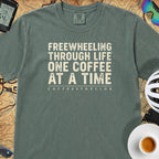 Freewheeling Life T‑Shirt — Blue Spruce