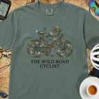 Wild Road Cyclist T-Shirt — Blue Spruce