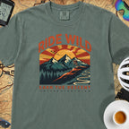Ride Wild Cycling T-Shirt — Blue Spruce