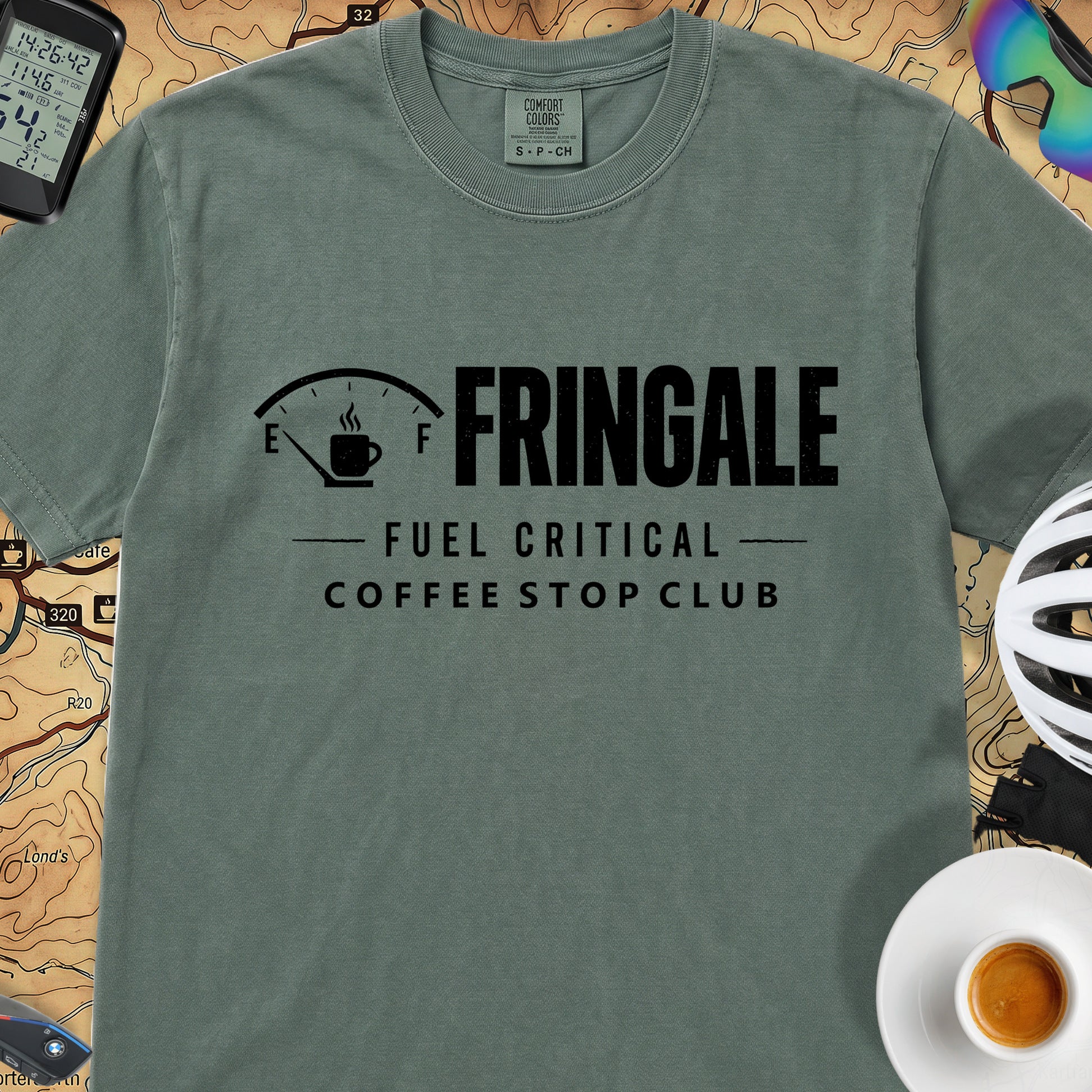 Fringale Fuel Critical T-Shirt — Blue Spruce