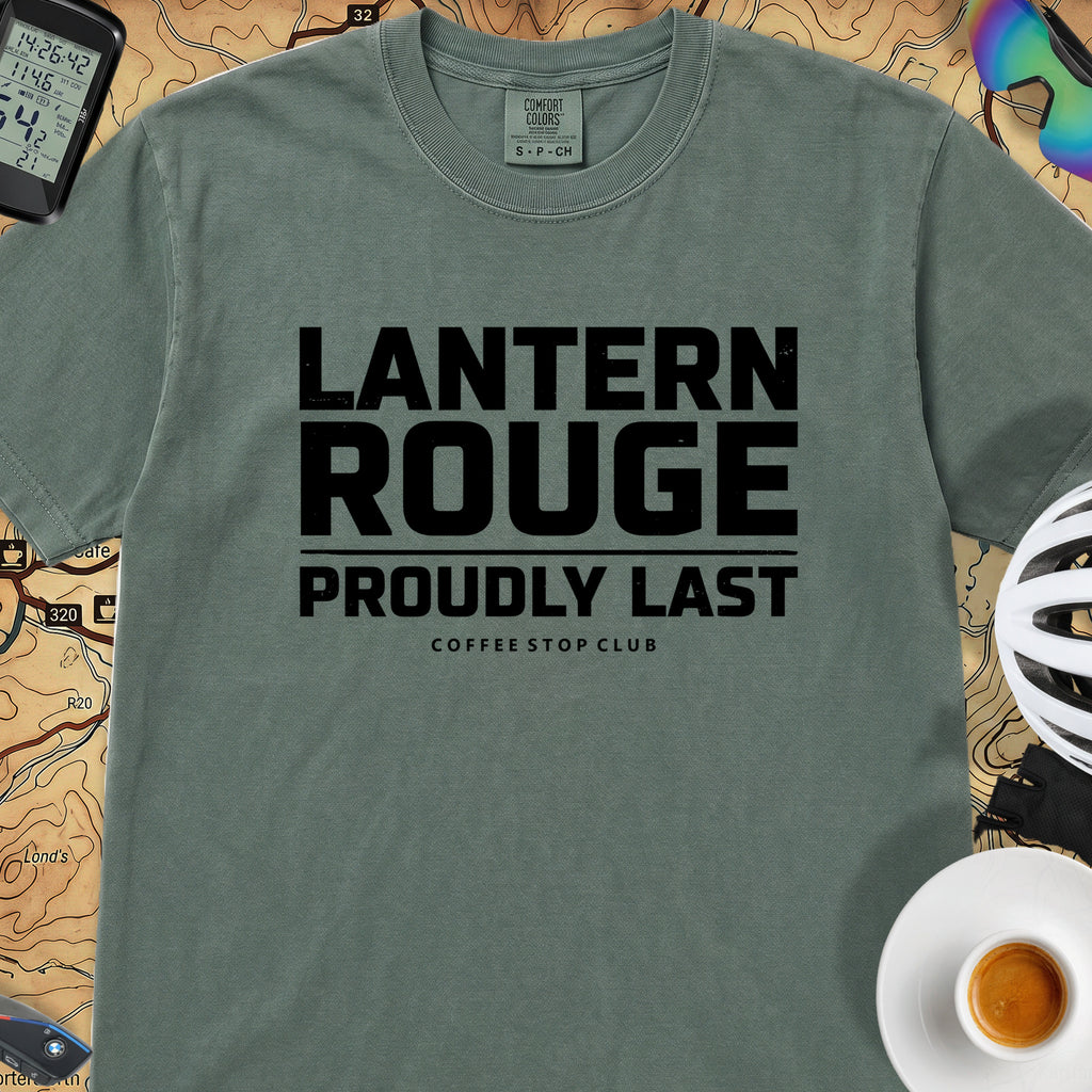 Lanterne Rouge Cycling T‑Shirt — Blue Spruce