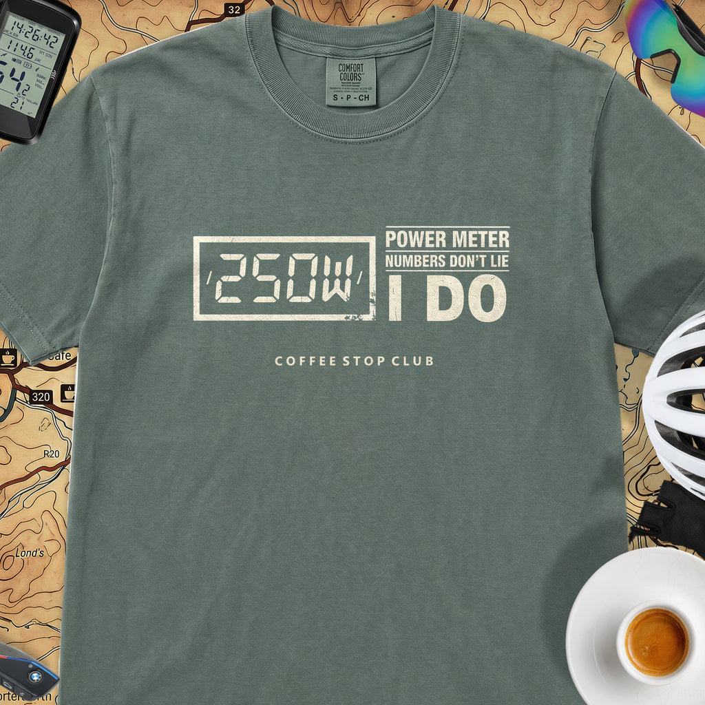 250 Watts T‑Shirt — Blue Spruce