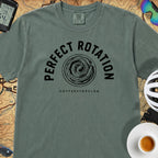 Perfect Rotation Cycling T-Shirt — Blue Spruce