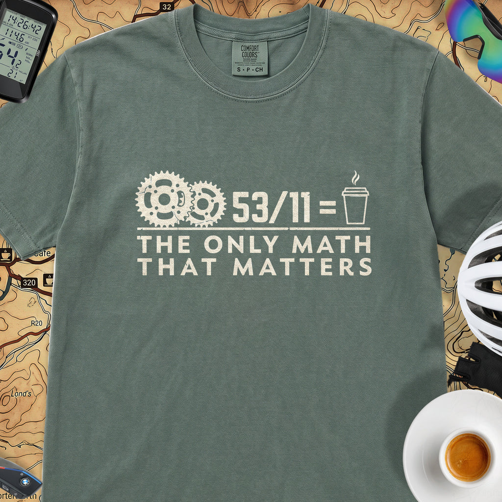53/11 Matters T‑Shirt — Blue Spruce