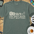 53/11 Matters T‑Shirt — Blue Spruce