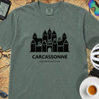 Carcassonne Tour T-Shirt — Blue Spruce