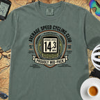 Average Speed Cycling T-Shirt — Blue Spruce