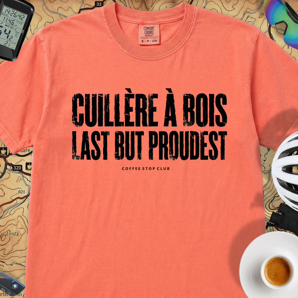 Cuillère a Bois Rub Tour T‑Shirt — Bright Salmon