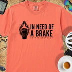 Need of a Break T‑Shirt — Bright Salmon