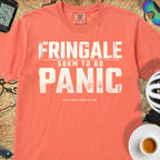 Fringale Bonk Tour T‑Shirt — Bright Salmon