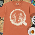 Crema de la Crema Cycling T-Shirt — Burnt Orange