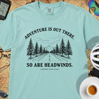 Adventure Is Out There Cycling T-Shirt — Chalky Mint