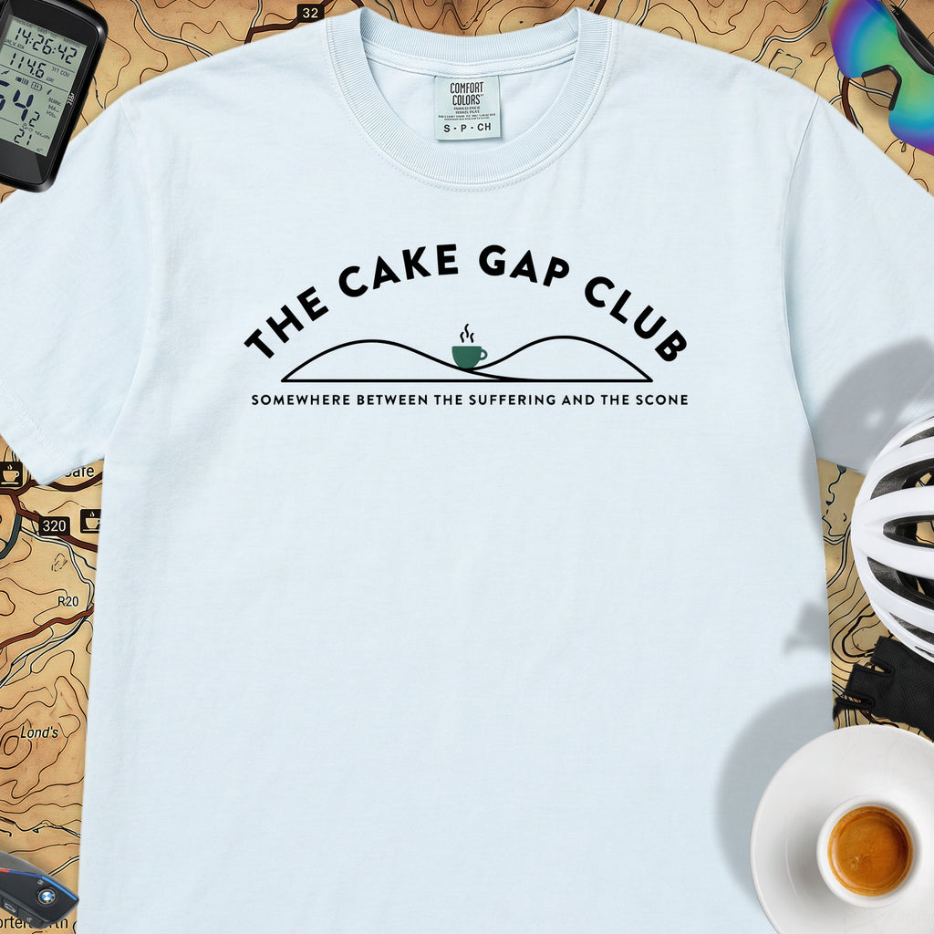 The Cake Gap Cyclist T-Shirt — Chambray