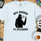 Sasquatch Hidden Cycling T-Shirt — Chambray