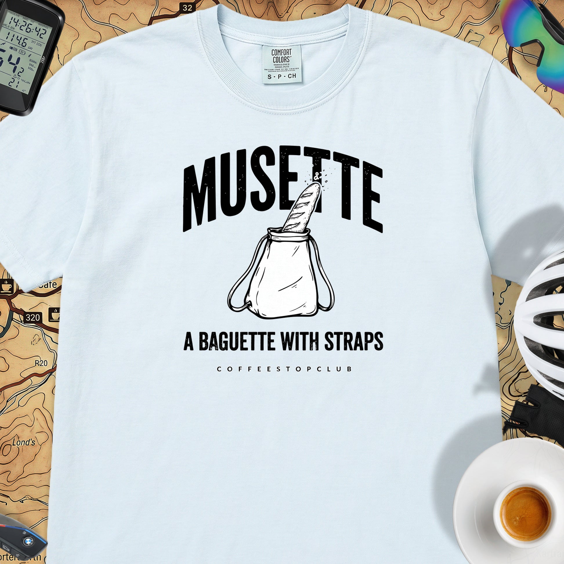 Mussette Bag Baguette T-Shirt — Chambray