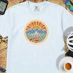 Wheel Base Cycling T-Shirt — Chambray