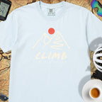 Climb Cycling T-Shirt — Chambray