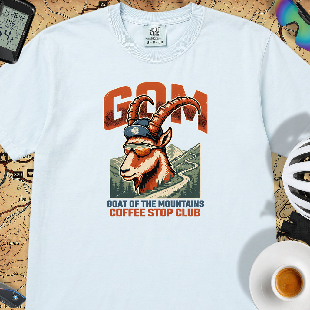 G.O.A.T.M Cycling T-Shirt — Chambray