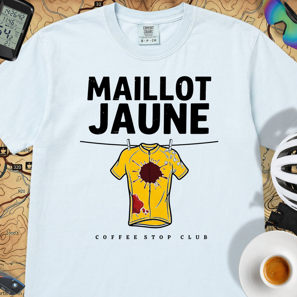Yellow Jersey TdF Cyclist T-Shirt — Chambray