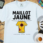 Yellow Jersey TdF Cyclist T-Shirt — Chambray