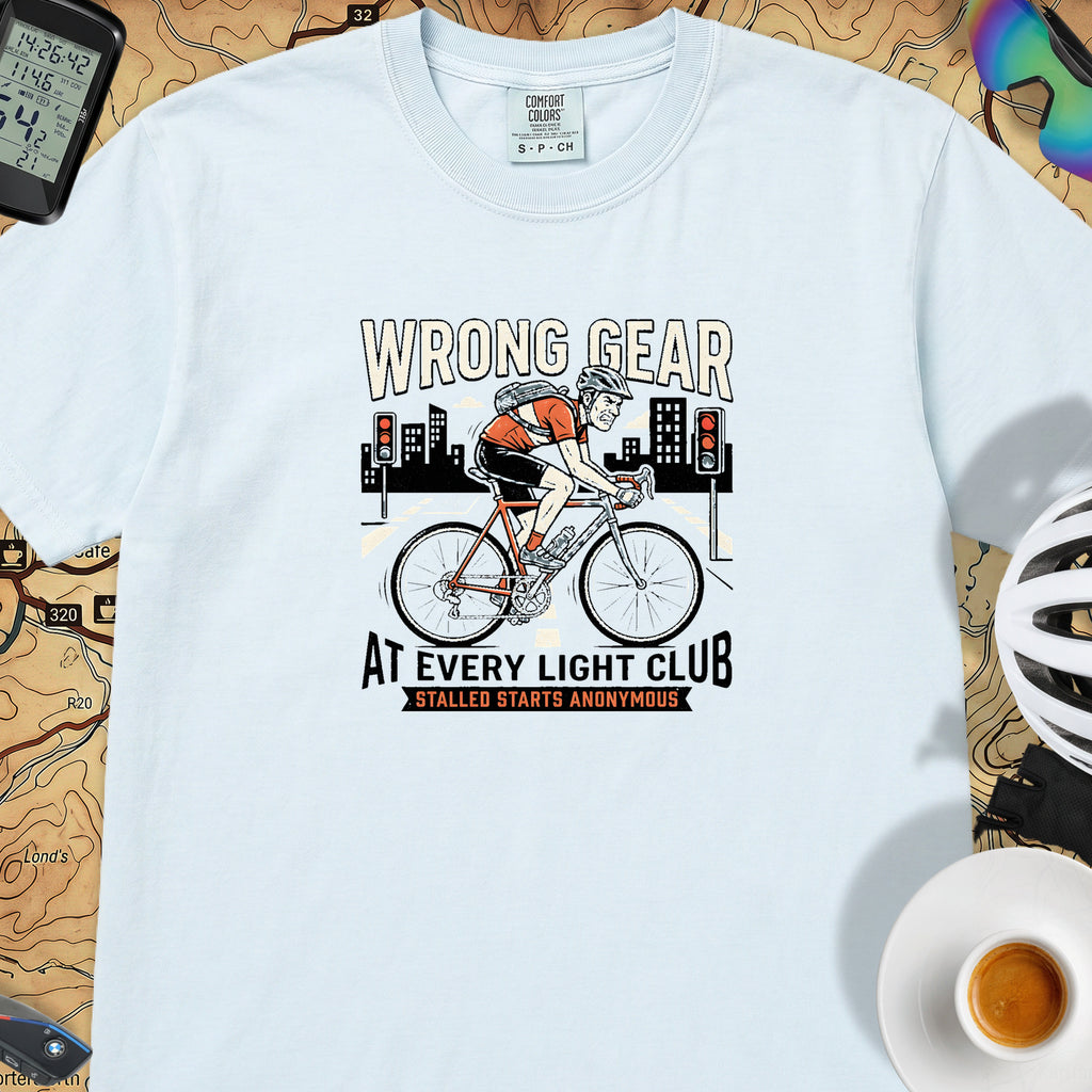 Wrong Gear at Light T-Shirt — Chambray
