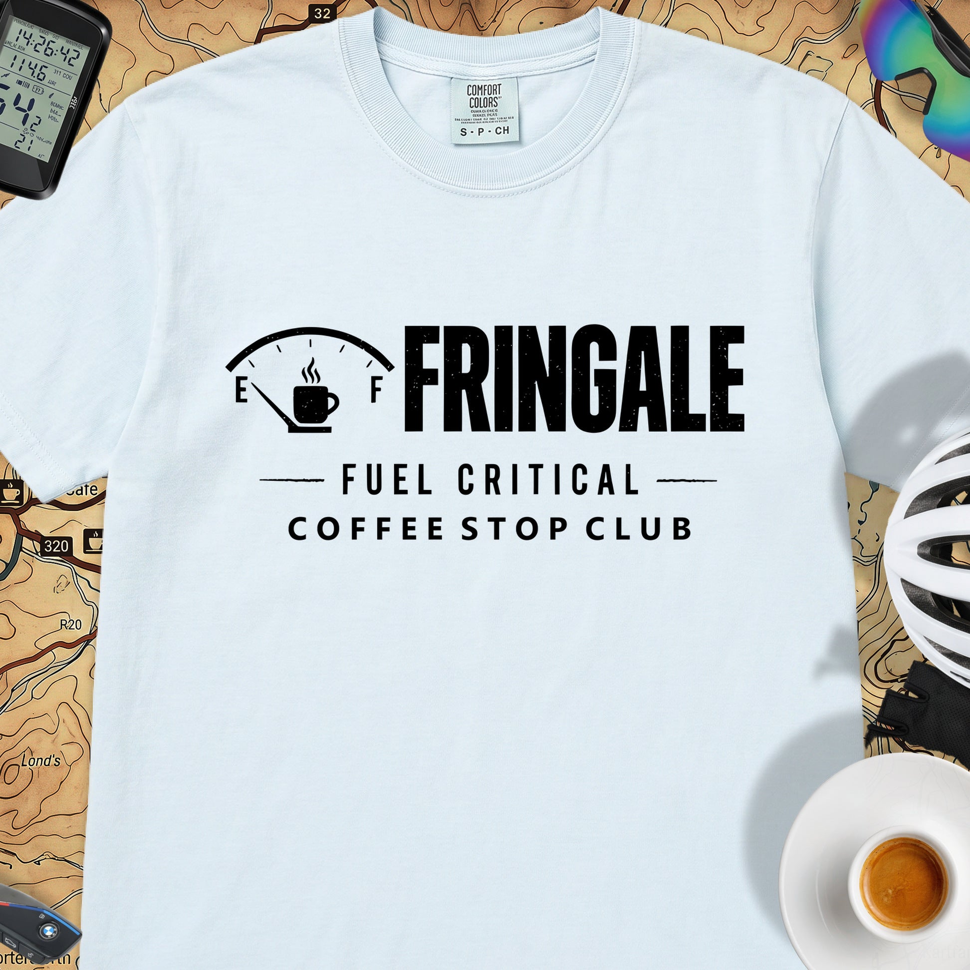 Fringale Fuel Critical T-Shirt — Chambray