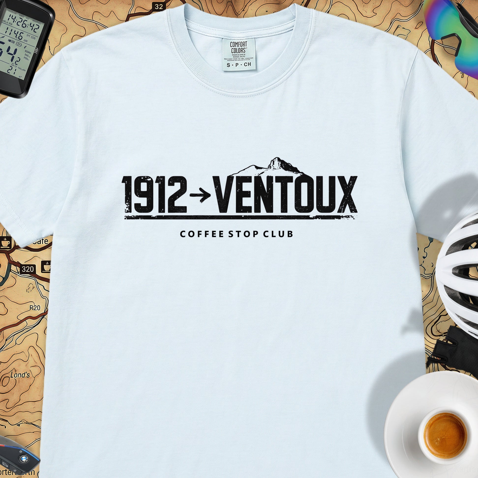 1912 --> Ventoux Tour T-Shirt — Chambray