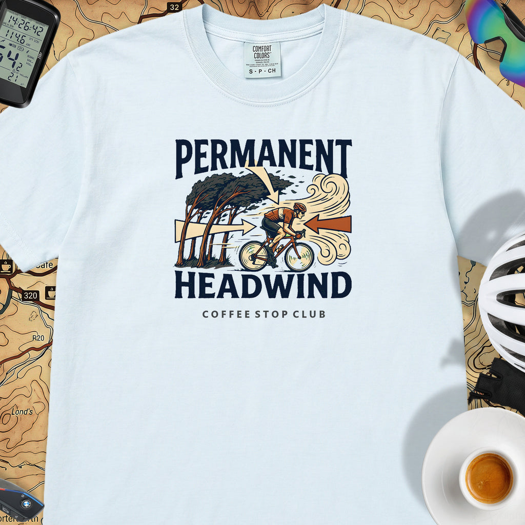 Permanent Headwind T-Shirt — Chambray