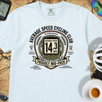 Average Speed Cycling T-Shirt — Chambray