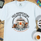 Self-Deprecating Cyclist T-Shirt — Chambray
