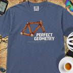 Perfect Geometry T‑Shirt — China Blue