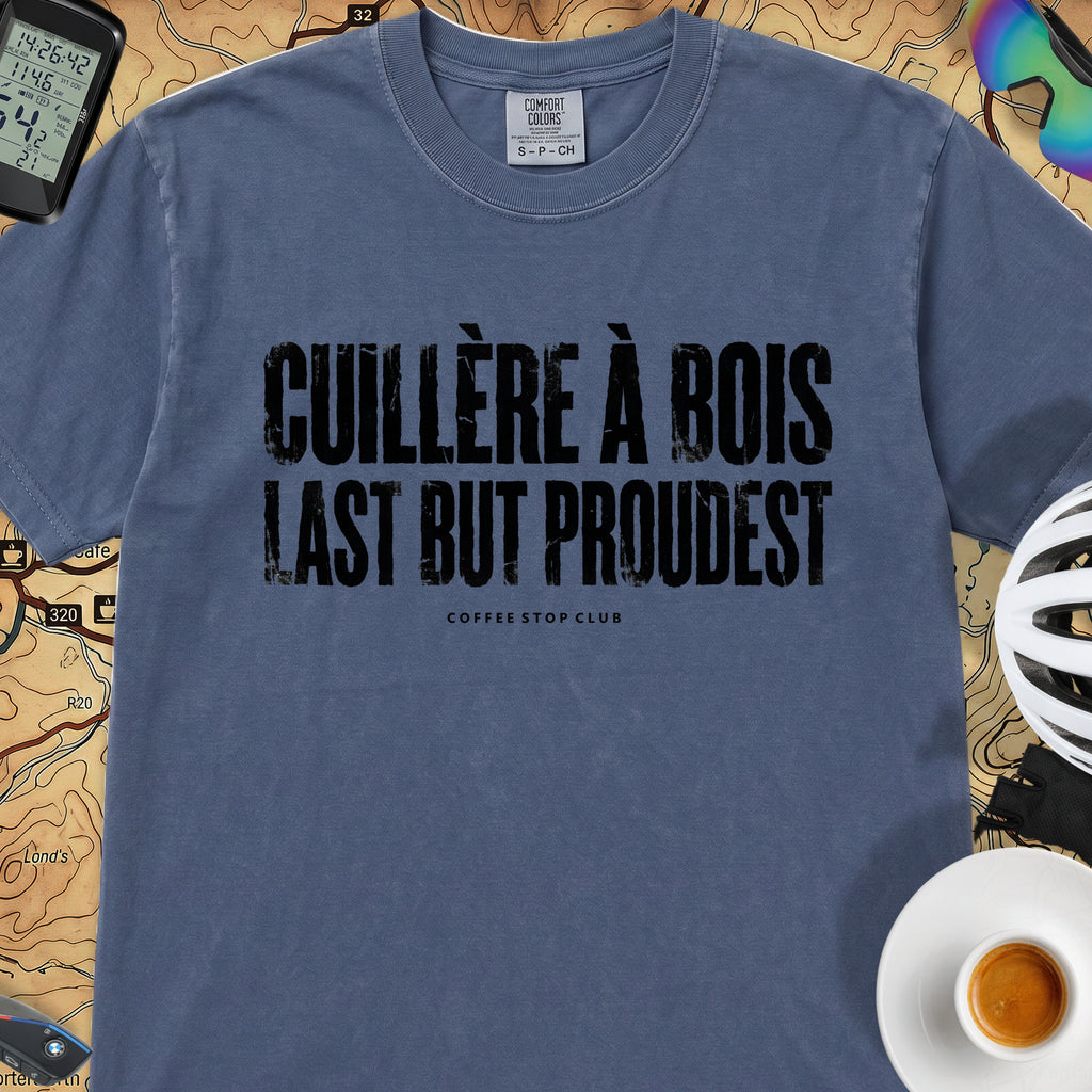 Cuillère a Bois Rub Tour T‑Shirt — China Blue