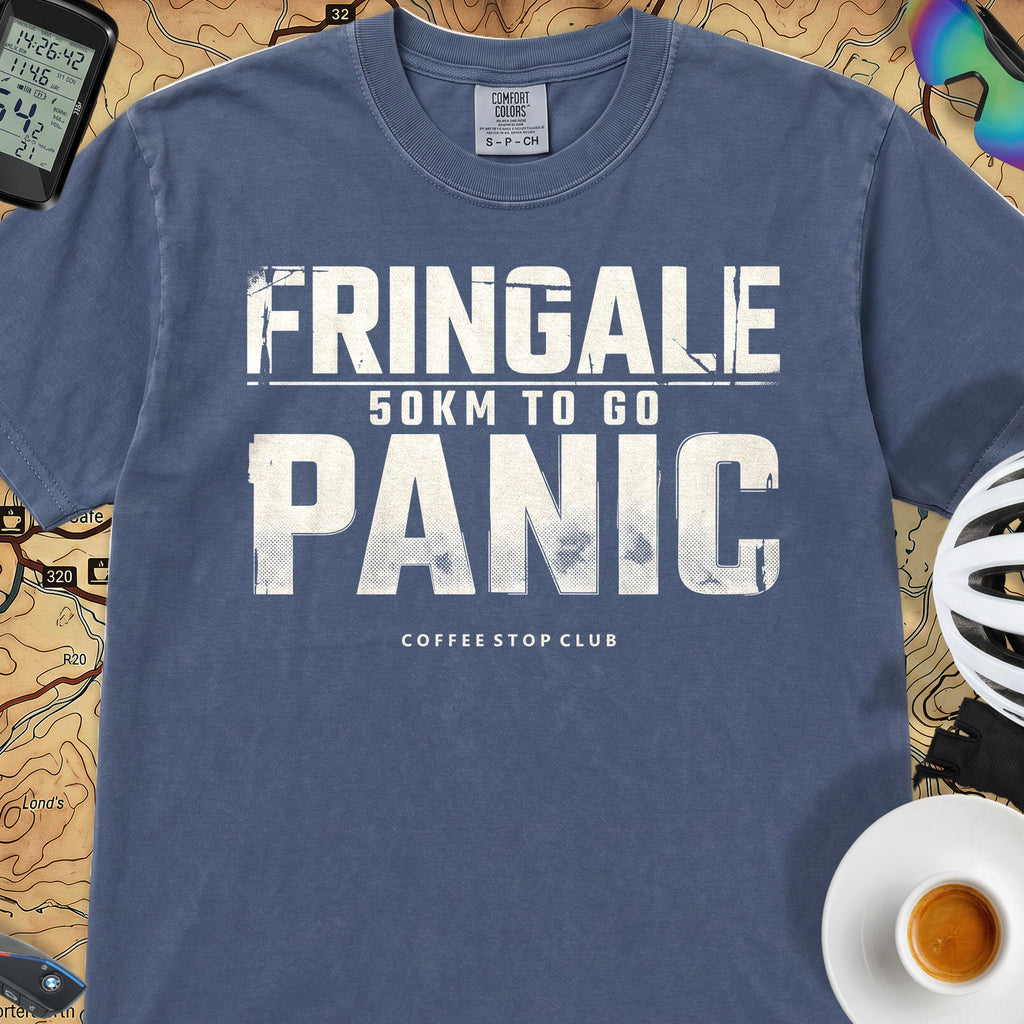 Fringale Bonk Tour T‑Shirt — China Blue