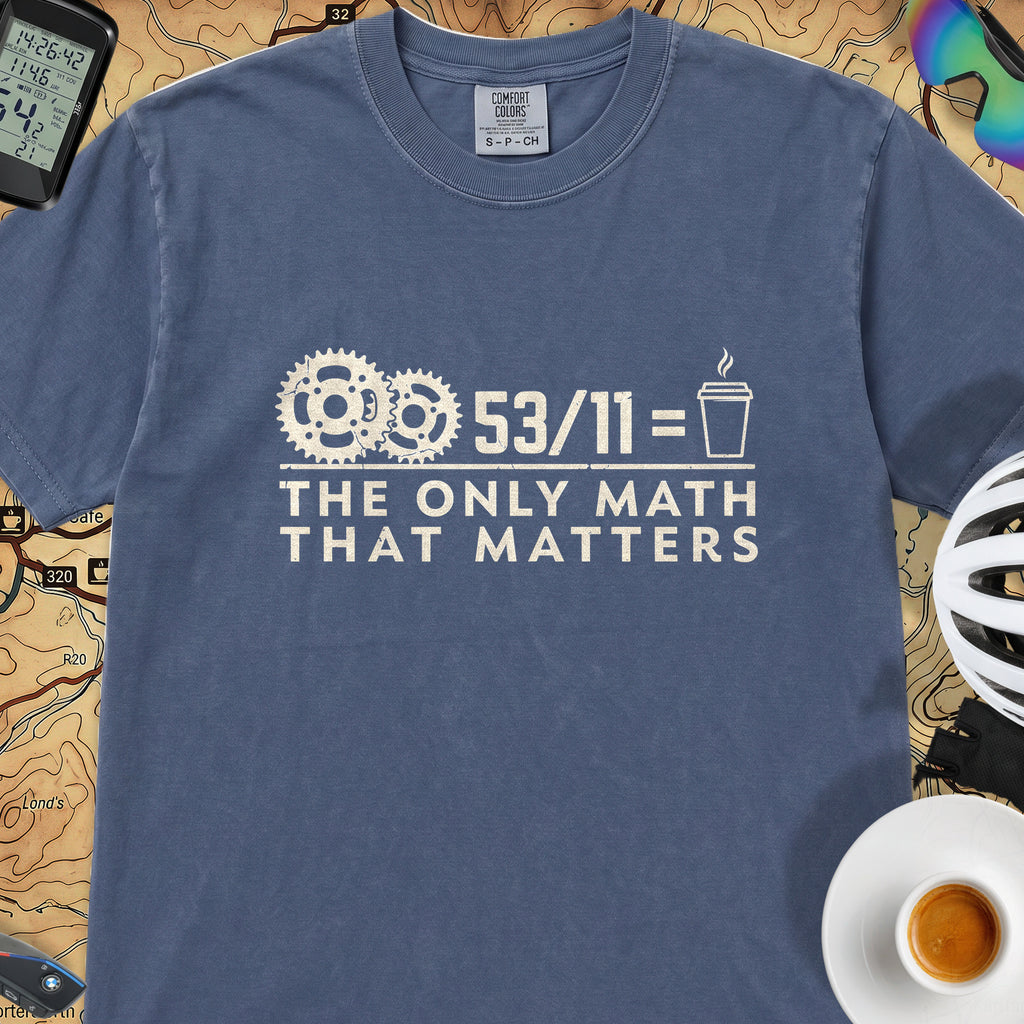 53/11 Matters T‑Shirt — China Blue