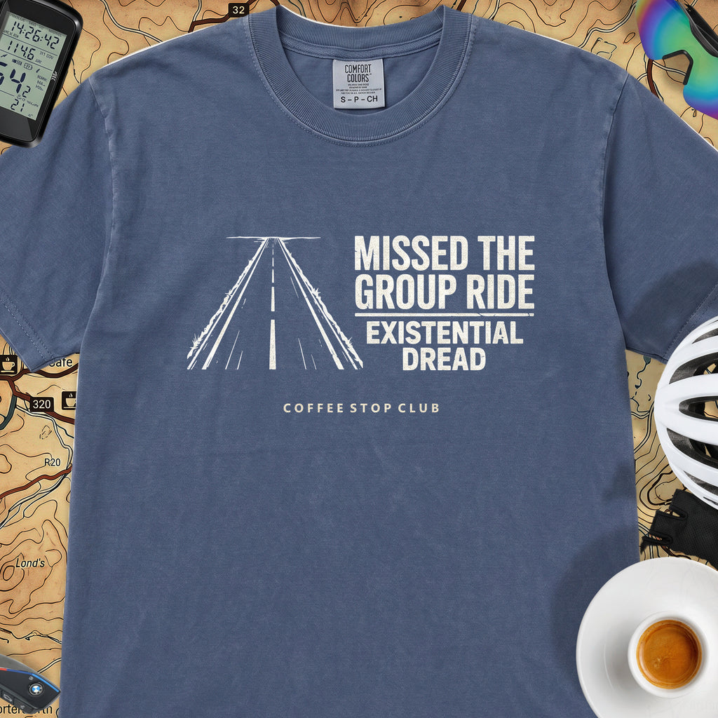 Missed the Group T‑Shirt — China Blue