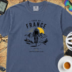 Tour de France Club T-Shirt — China Blue