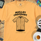 Maillot Croissant Cyclist T-Shirt — Citrus
