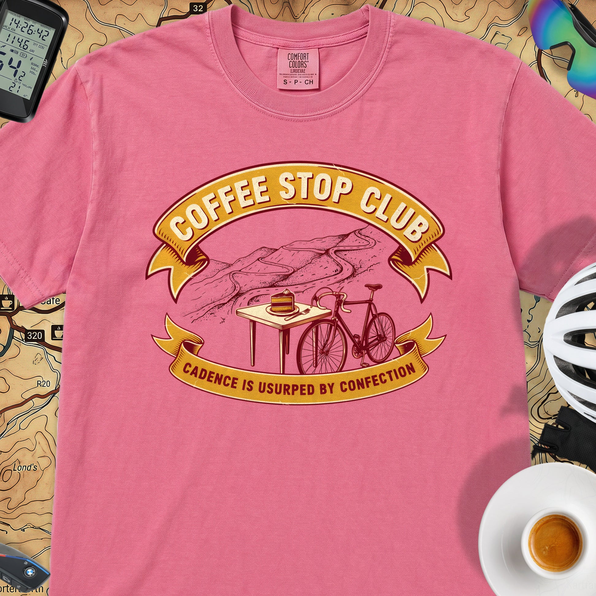 Cadence Confection Cycling T‑Shirt — Crunchberry