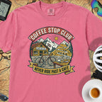 Never Pass a Café T‑Shirt — Crunchberry