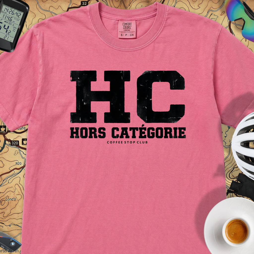 HC Hors Catégorie Tour T‑Shirt — Crunchberry