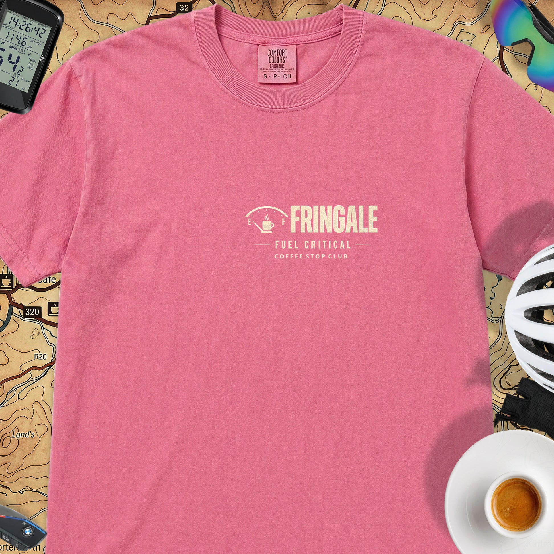 Fringale Fuel Critical Tour T‑Shirt — Crunchberry