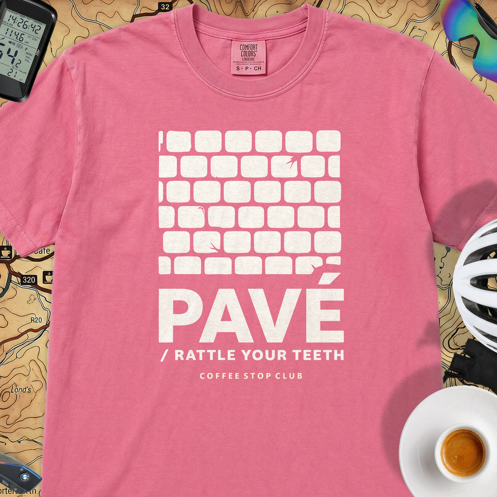Pavé Tour T‑Shirt — Crunchberry