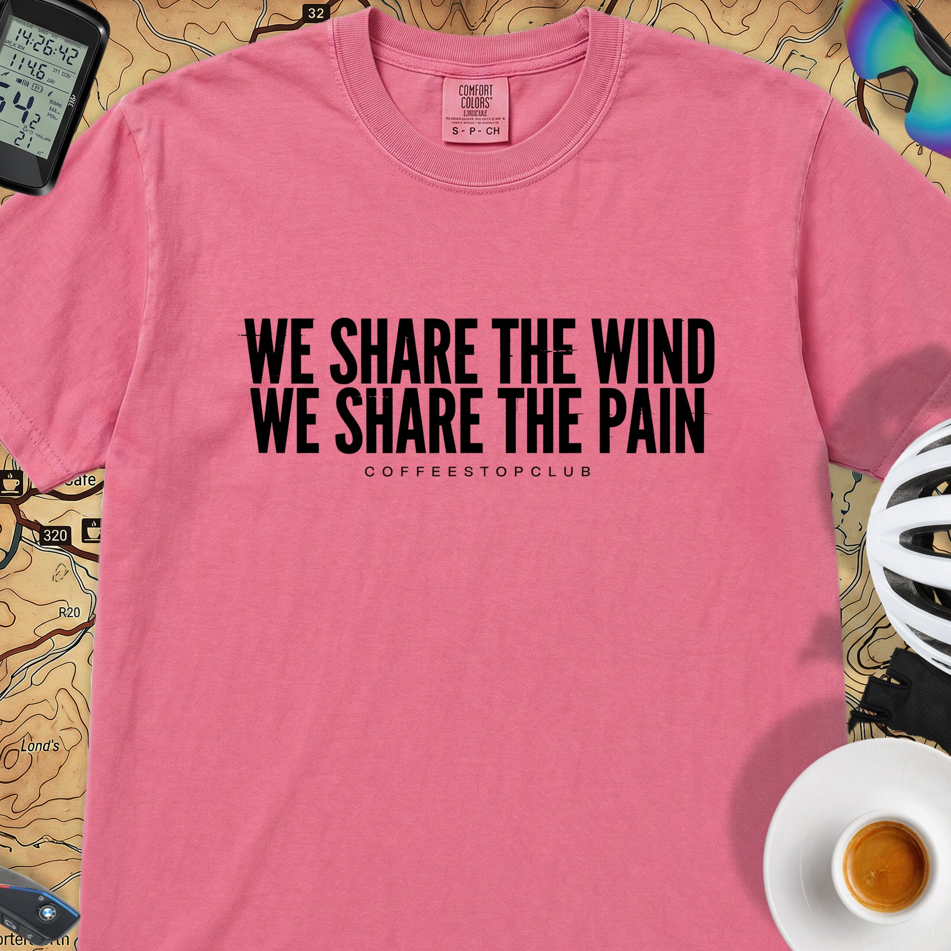 We Share the Wind T‑Shirt — Crunchberry