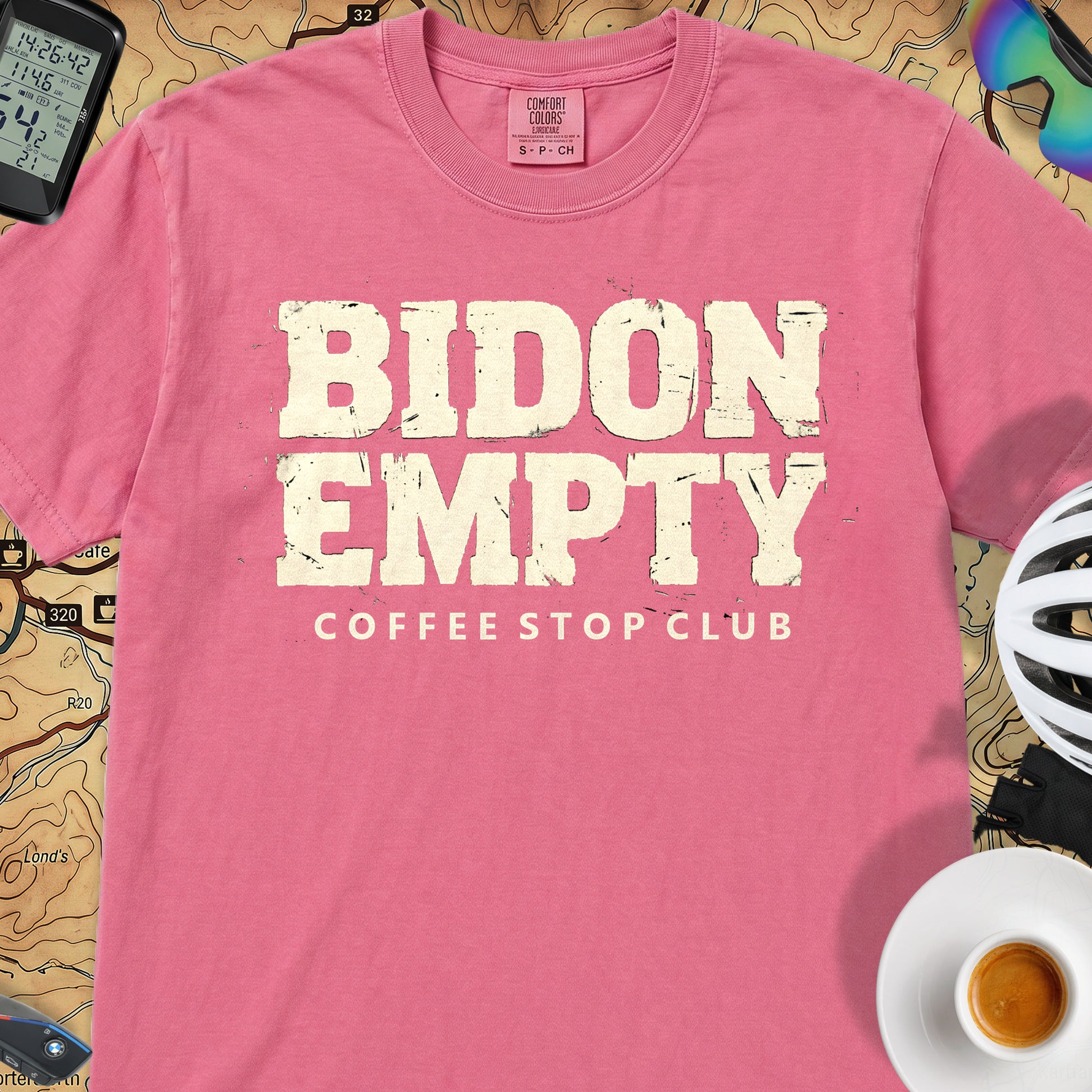 Bidon Empty Tour T‑Shirt — Crunchberry
