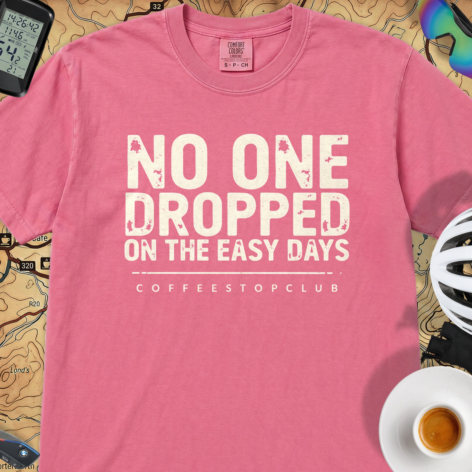 No-one Dropped T‑Shirt — Crunchberry