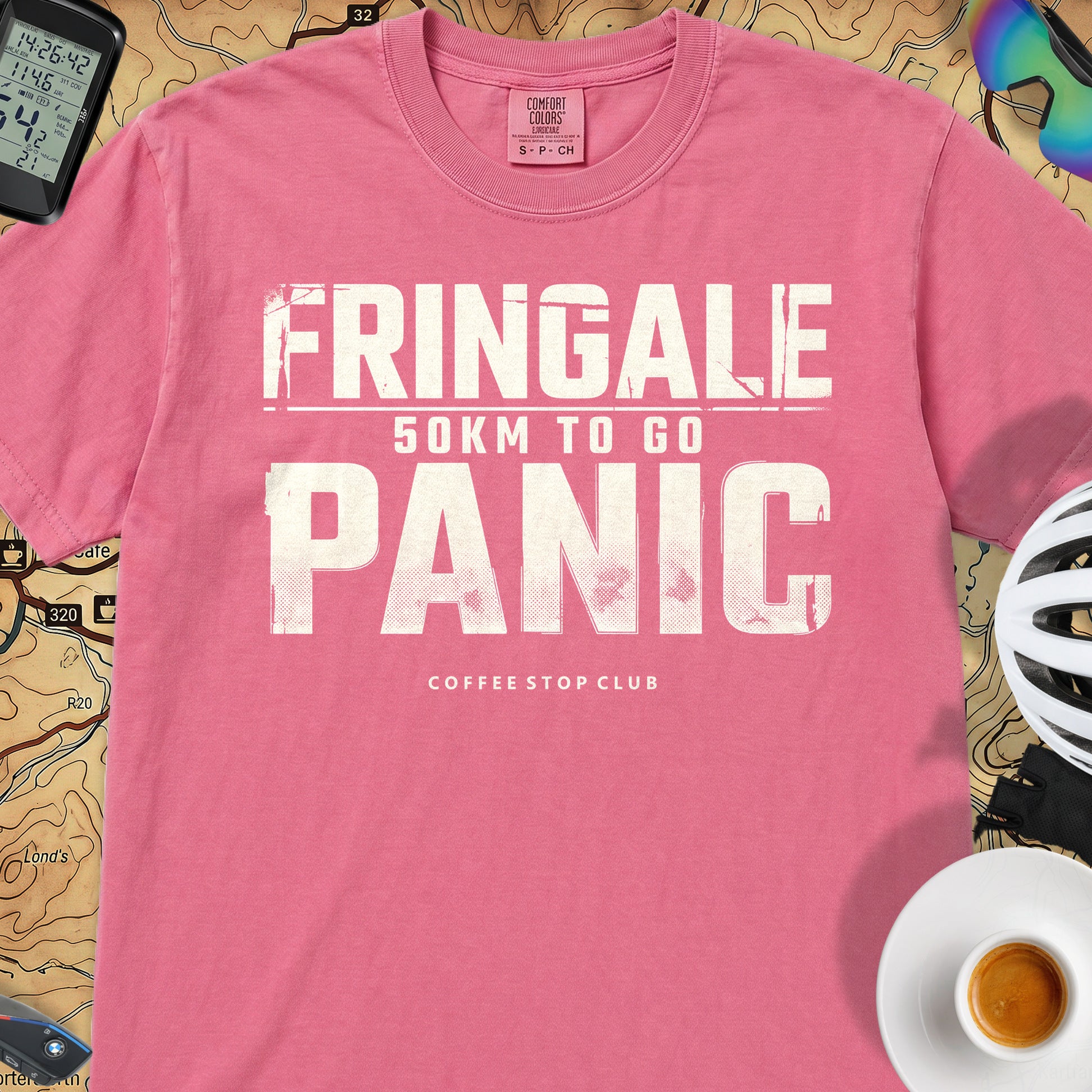 Fringale Bonk Tour T‑Shirt — Crunchberry