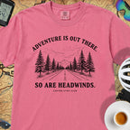 Adventure Is Out There Cycling T-Shirt — Crunchberry