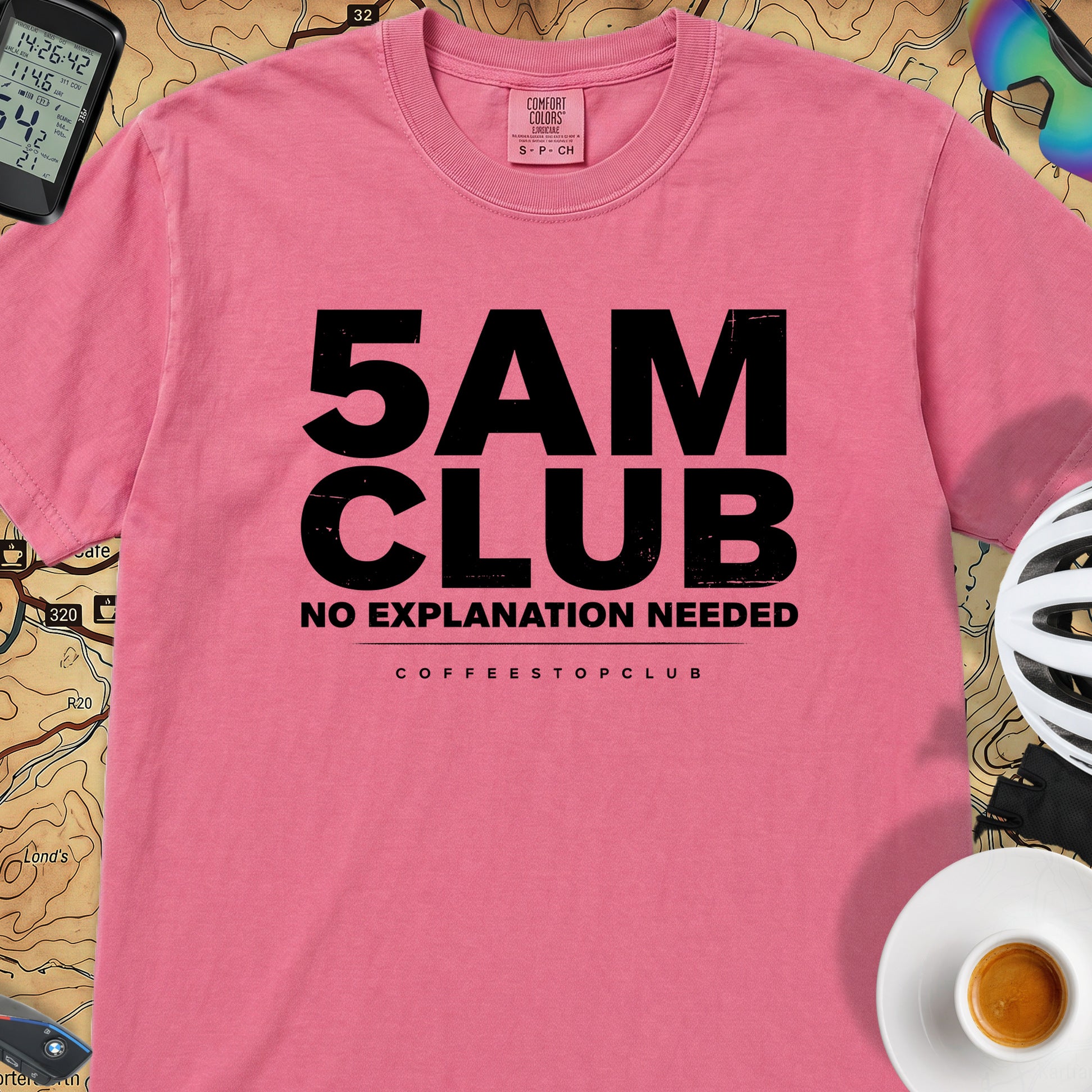 5AM Club T‑Shirt — Crunchberry