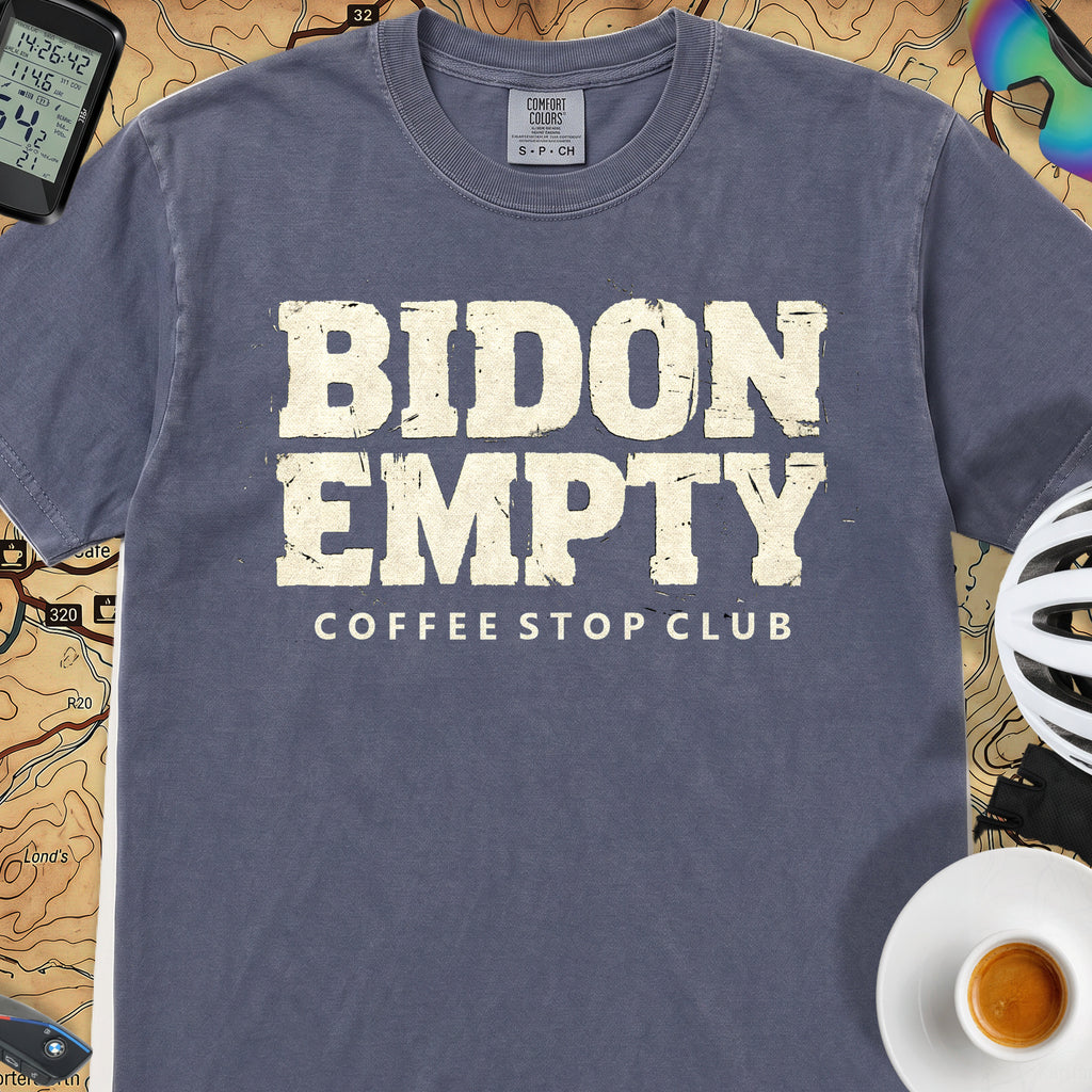 Bidon Empty Tour T‑Shirt — Denim