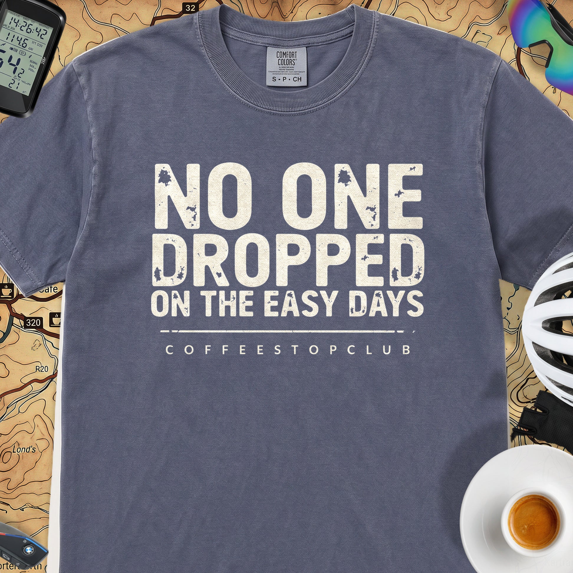 No-one Dropped T‑Shirt — Denim